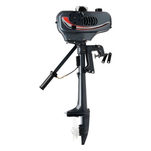 HANGKAI 3.5HP Heavy Duty 2 Stroke Outboard Motor Boat Engine with Water Cooling System - Lot 32