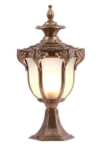 Lot of (2) Outdoor Column Post Lamp - Lot 440