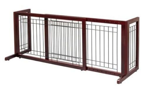 VINGLI 71" Wooden Freestanding Pet Safety Fence - Lot 535