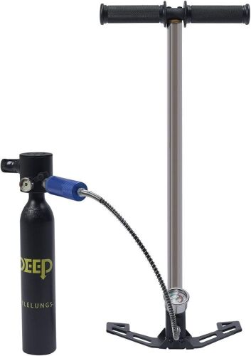 0.5L Mini Scuba Tank with Pump - Lot 538