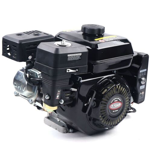7.5HP Gas Powered Engine, 212cc 4-Stroke OHV - Lot 50