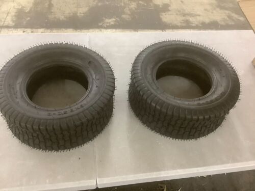 2 Pcs 16x6.50-8 Lawn Mower Tires, 4PR - Lot 641