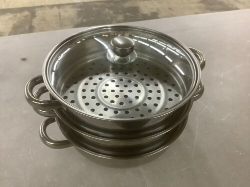 Stainless Steel Steamer Pot - Lot 733
