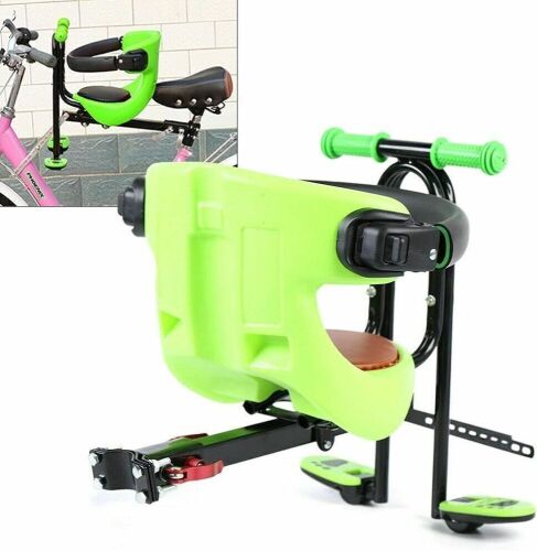Bicycle Child Safety Front Seat Saddle + Food Pedals - Lot 735