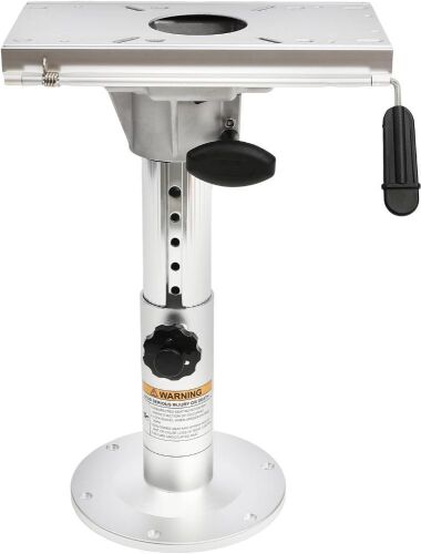 Boat Seat Pedestal, Adjustable Height from 13" to 19", with Seat Slide Seat Mount - Lot 744
