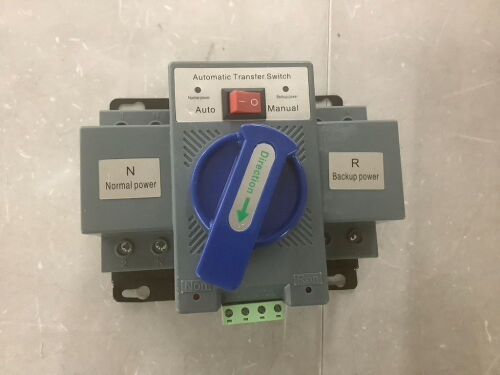 Lot of (7) Dual Power Automatic Transfer Switch for Generator Changeover - Lot 229
