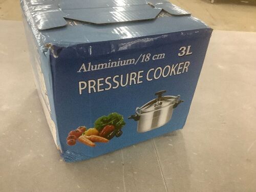 Aluminum Pressure Cooker  - Lot 316