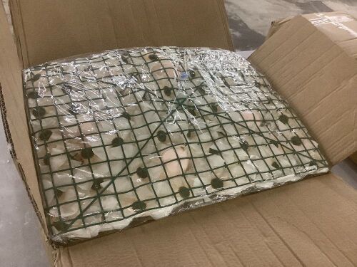 Artificial Flower Wall Panels, 24" x 16", 6 pc  - Lot 507