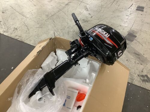 HANGKAI 6.5HP 4 Stroke 123CC Outboard Motor - Lot 40