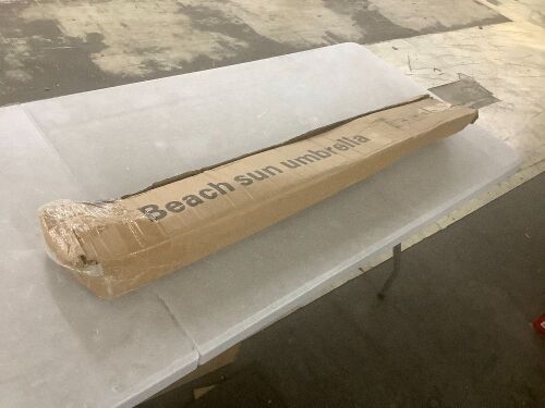 Beach Sun Umbrella  - Lot 602
