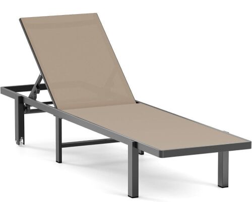 Ciokea Aluminum Chaise Lounge Chair - Lot 607