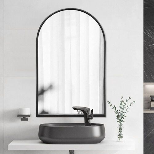 Arched Wall Mirror 42" x 24"  - Lot 618