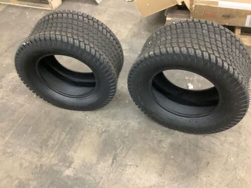  2-Pack 23x10.50-12 Lawn Mower Golf Cart Turf Tires, 4PR  - Lot 708
