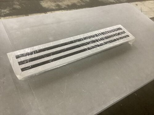 Linear Slot Diffuser Register Cover - Bent Corner  - Lot 218