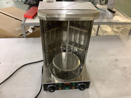 VEVOR Shawarma Grill Machine, 13 lbs Capacity - Heats Up, Doesn't Turn  - Lot 166