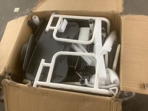 Hydraulic Patient Lift Transfer Chair - Missing Instructions - Lot 184