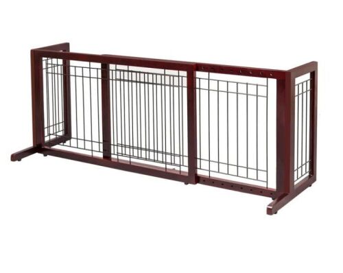 VINGLI 71" Wooden Freestanding Pet Safety Fence - Lot 192
