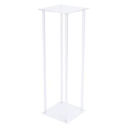 31-Inches H x 9.8-Inches W 9.8-in W Transparent Acrylic Column - Lot 199