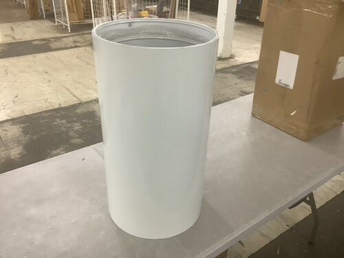 3 Piece Cylinder Pedestal Stands - Dented - Lot 286