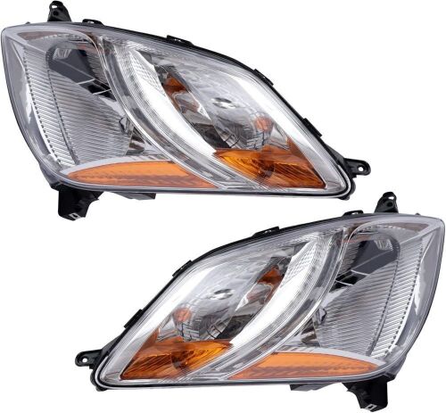 Headlight Pair for 2006-2009 Toyota Prius - Lot 392