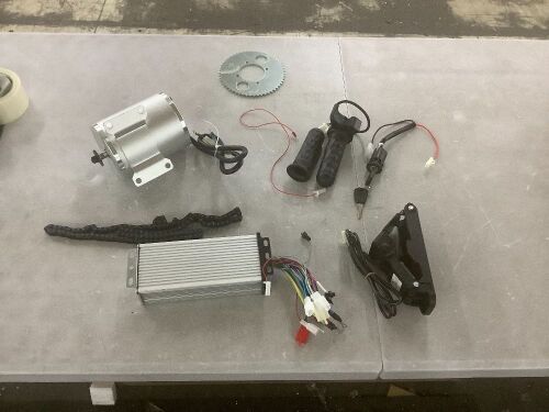 48-72V DC 3000W Motor Kit with Brushless Controller for Electric Scooter E-Bike - Lot 395