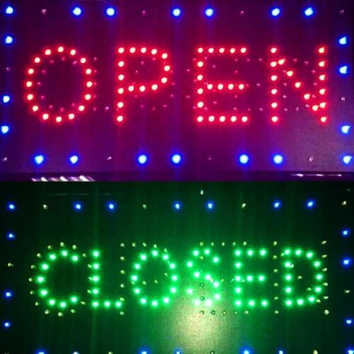 LED Open/Closed Sign 19" x 9.84"  - Lot 483