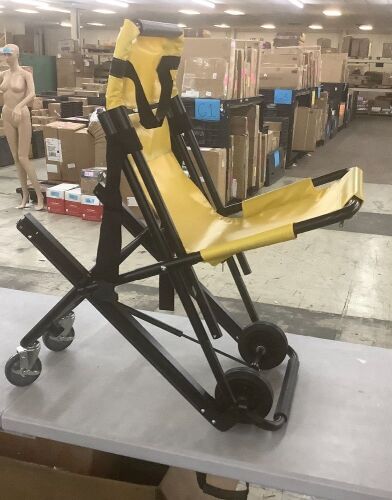 Manual Stair Lifting Climbing Wheelchair  - Lot 498