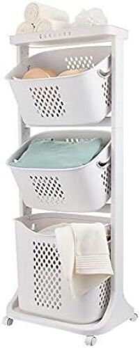 3 Tier Laundry Hamper  - Lot 580