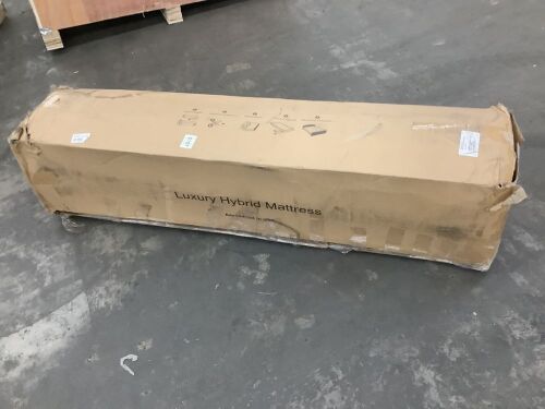 BedStory 12 Inch Queen Size Hybrid Mattress, Gel Memory Foam, Pocket Springs  - Lot 18