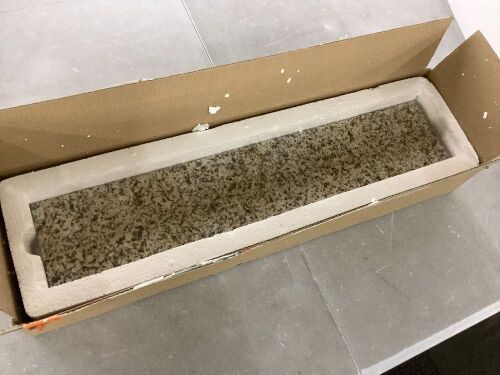 Home Decorators Collection 20.39 in. W Granite Vanity Sidesplash in Beige - Lot 252