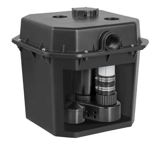 VEVOR Utility Sink Pump 1/2 HP 120-Volt 3500 GPH 28 ft. Submersible Under-Sink Sump Pump System with 1-1/2 in. NPT Outlet - Lot 85