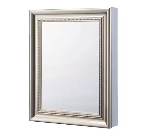 Glacier Bay 24 in. W x 30 in. H Rectangular Medicine Cabinet with Mirror - Lot 114