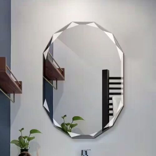 ELLO&ALLO 30 in. W x 36 in. H Rectangular Frameless Beveled Edge Wall Mirror - Lot 306