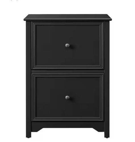 Home Decorators Collection Bradstone 2 Drawer Charcoal Black File Cabinet - Lot 78