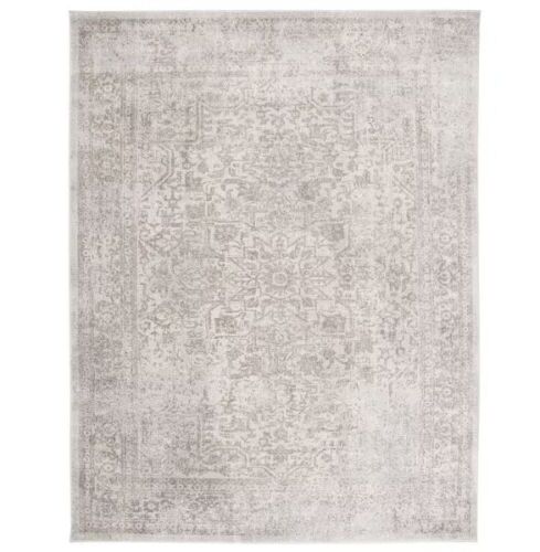 SAFAVIEH Evoke Ivory/Taupe 9 ft. x 12 ft. Distressed Border Medallion Area Rug - Lot 67