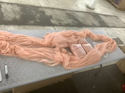 Sheer Drapery Fabric  - Lot 294
