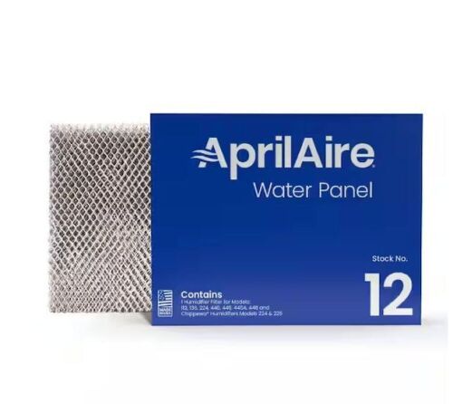 AprilAire 12 Replacement Water Panel for Whole-House Humidifier Models 112,224,225,440,445,445A, 448 - Lot 452