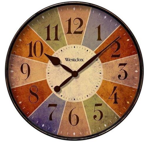 Westclox 12 in. Multicolor Novelty Wall Clock - Lot 755
