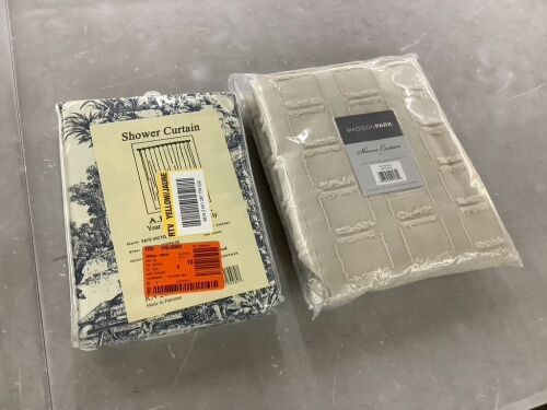 Lot of (2) Shower Curtains - Lot 513