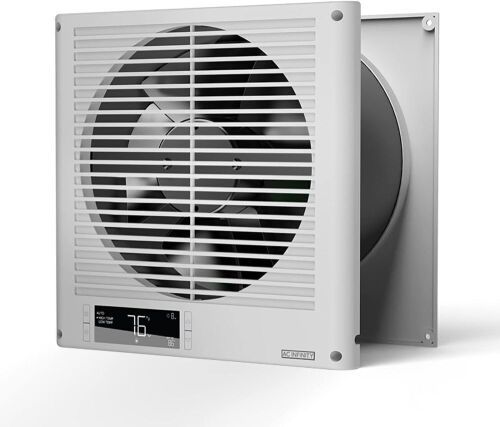 AC Infinity Room to Room Fan 8”, Two-Way Airflow Through-the-Wall Fan with Temperature Controller - Lot 239