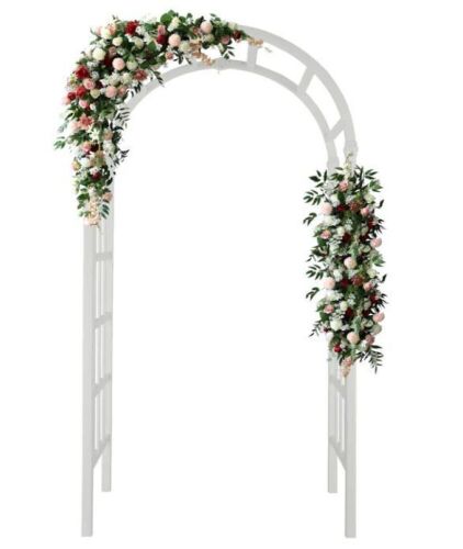 VINGLI Vinyl Garden Arbor  - Lot 744