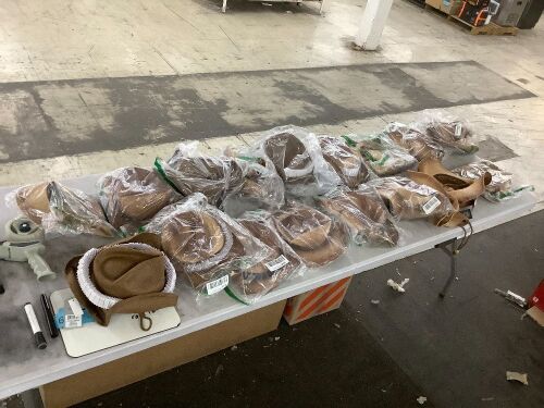 Lot of (18) Straw Cowboy Hats - Lot 616