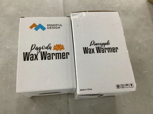 Lot of (2) Wax Warmers  - Lot 628