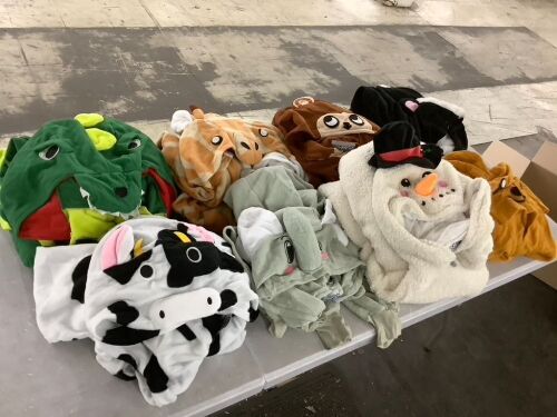 Lot of (8) Funziez! Adult Onesies - See Pics - Lot 627