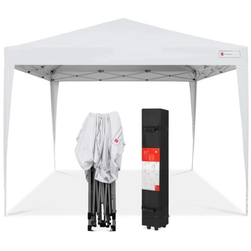 Outdoor Portable Pop Up Canopy Tent w/ Carrying Case, 10x10ft - Lot 152