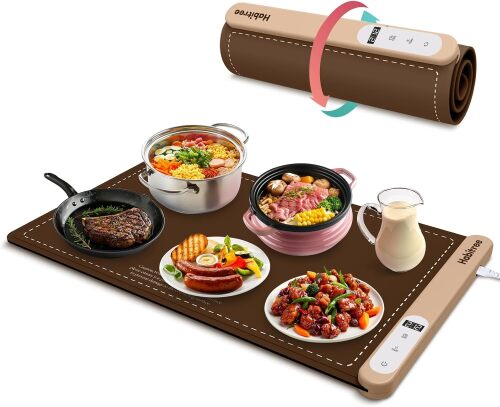 Food Warmer Silicone Electric Warming Tray - Lot 250