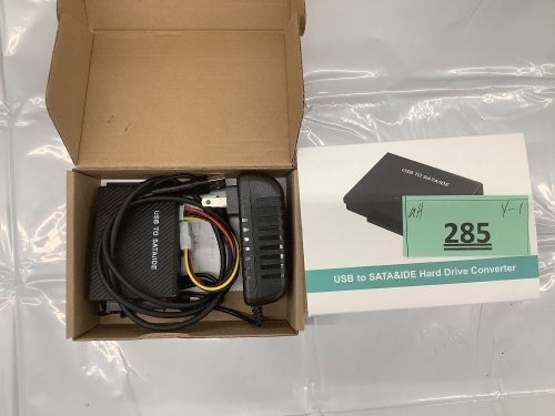 USB to SATA/IDE Hard Drive Converter - Lot 285