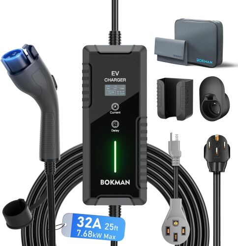 bokman Portable Level 2 EV Charger - Lot 296