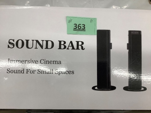 Sound Bar Immersive Cinema Sound - Lot 363