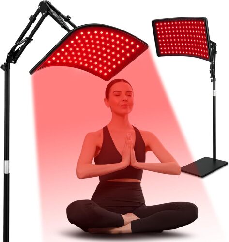 Red Light Therapy Lamp for Body, Infrared Light Therapy Lamps with Stand - Lot 367
